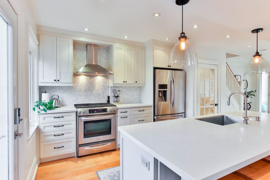 white kitchen